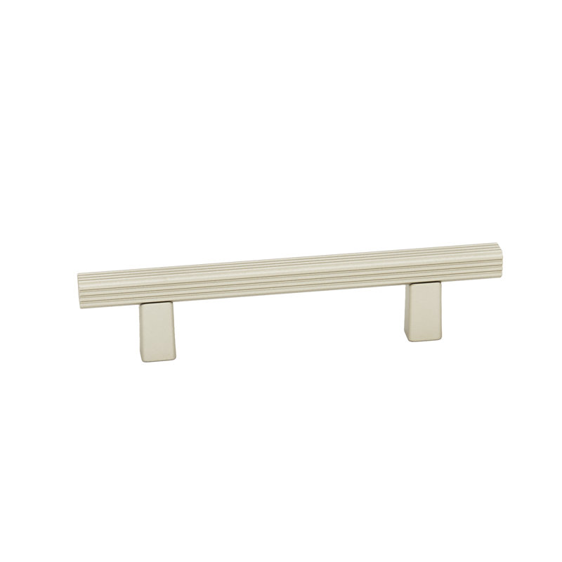 Poignée barre / poignée Quadrato, Nickel mat, 4"