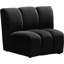 Chaise d'appoint modulaire Madeline, velours doux-1989885656