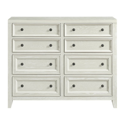 Commode 8 tiroirs Whitewash