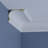 Endurathane Danielle Crown Moulding, 6"H x 7 7/8"P x 9 7/8"F x 96"L, Factory Primed