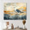 Mouette côtière The Watchful Gull III - Décoration murale mouette