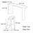 Small high bar table and chair-110831936
