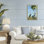 Cadre flottant Scenic Tall LA Palms, design par Brook Page