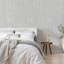 Linden 32cm x 52cm Textured Metallic Finish Wallpaper Roll-114399666