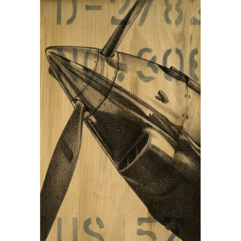 Transcontinental II by Ethan Harper - Wrapped Canvas Painting, 46cm H x 30cm W x 3.8cm D
