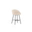 Seda Upholstered Counter Stool with Metal Frame