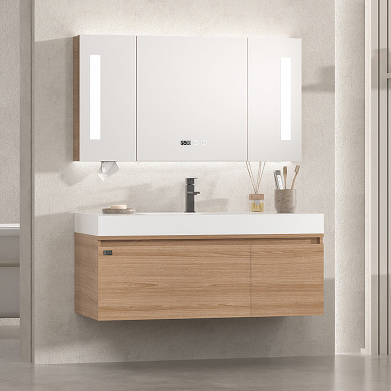 Nordic style retro bathroom cabinet