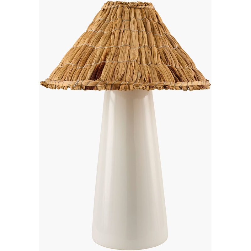 Lampe de table Calani Vikundu, Blanc