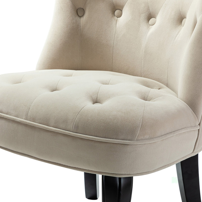 Chaises de salon, coiffeuse en velours