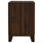 Walnut 2-Drawer Nightstand Bedside Table
