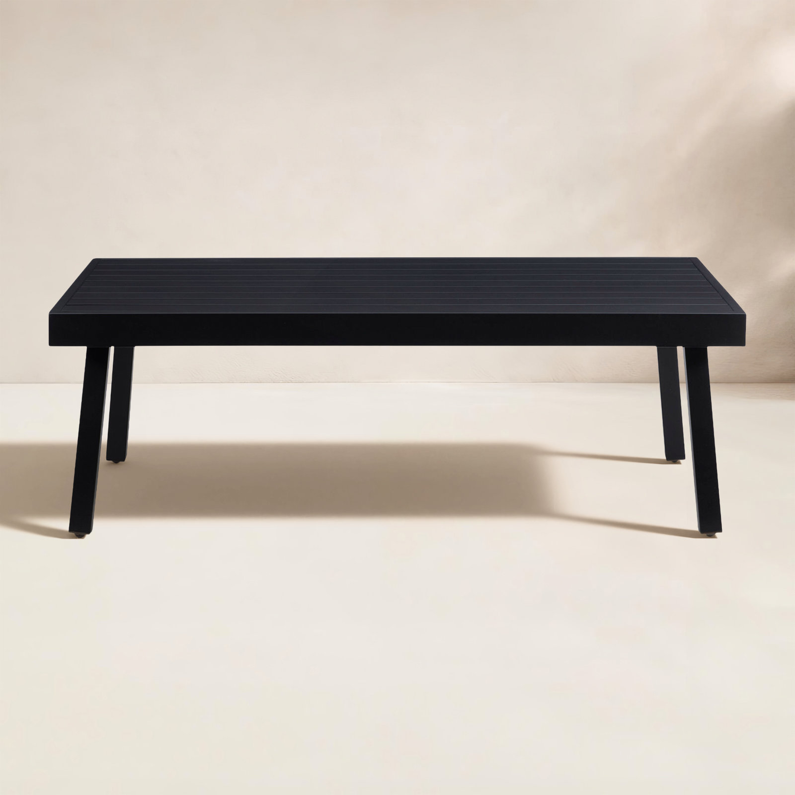 Armando 47" Patio Table, Black