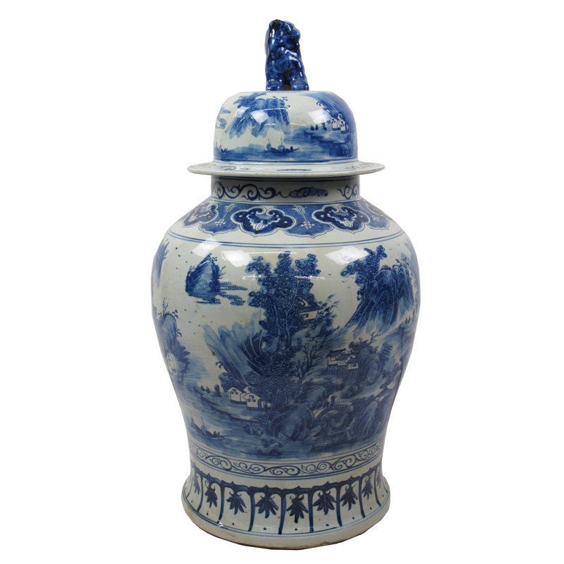 Handmade Ceramic / Porcelain Ginger Jar