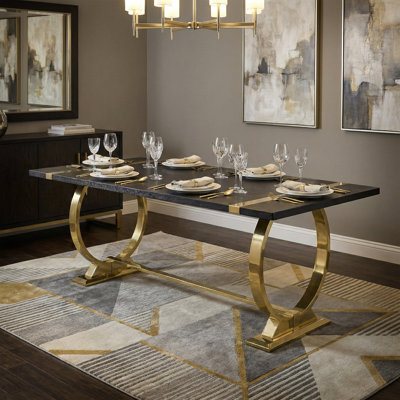 Gennep 80-Inch Trestle Dining Table