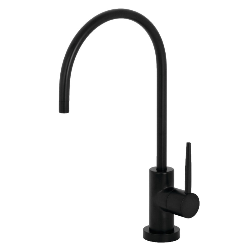 New York Cold Water Dispenser With Accessories, Matte Black