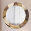 Huldar Glass Flat Wall Mirror
