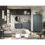 Dunkirk 2 Door full hanging wardrobe with internal shelf-502876919