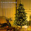 Grand arbre de Noël artificiel pré-éclairé