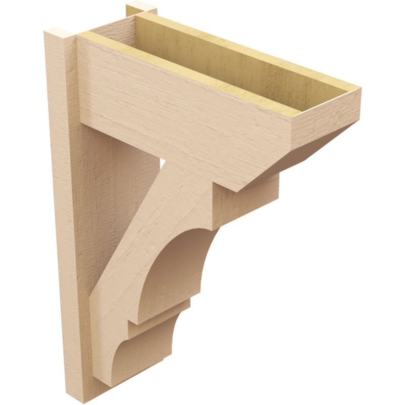 Bois de cèdre brut Balboa Slat, H 28 po x l 8 po x P 20 po