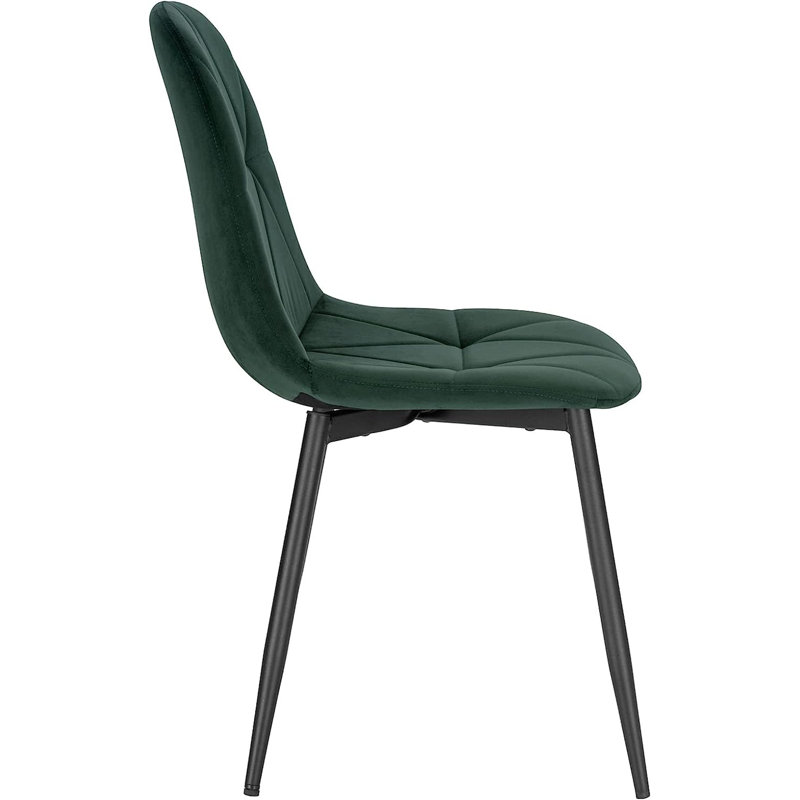 Side chair Set Dasan, Dark Green 