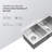 33'' L Double Bowl Stainless Steel Kitchen Sink