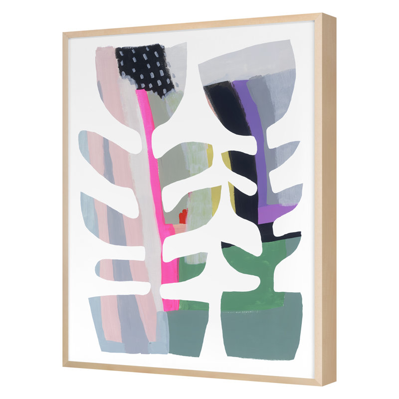 Rainbow Flowers 2 Print by Straus, Katie, 27" H x 20" W