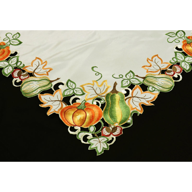 Bursa Floral Square Thanksgiving Tablecloth