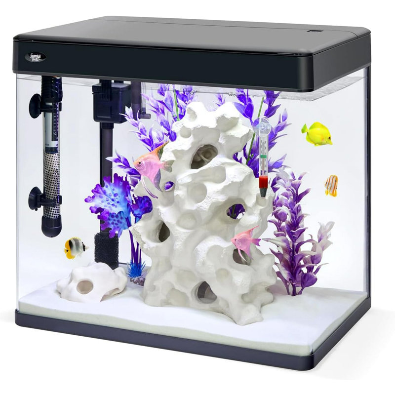 Aquarium Dereyon, 12 gallons (H 17 po x l 12 po x P 8,1 po)