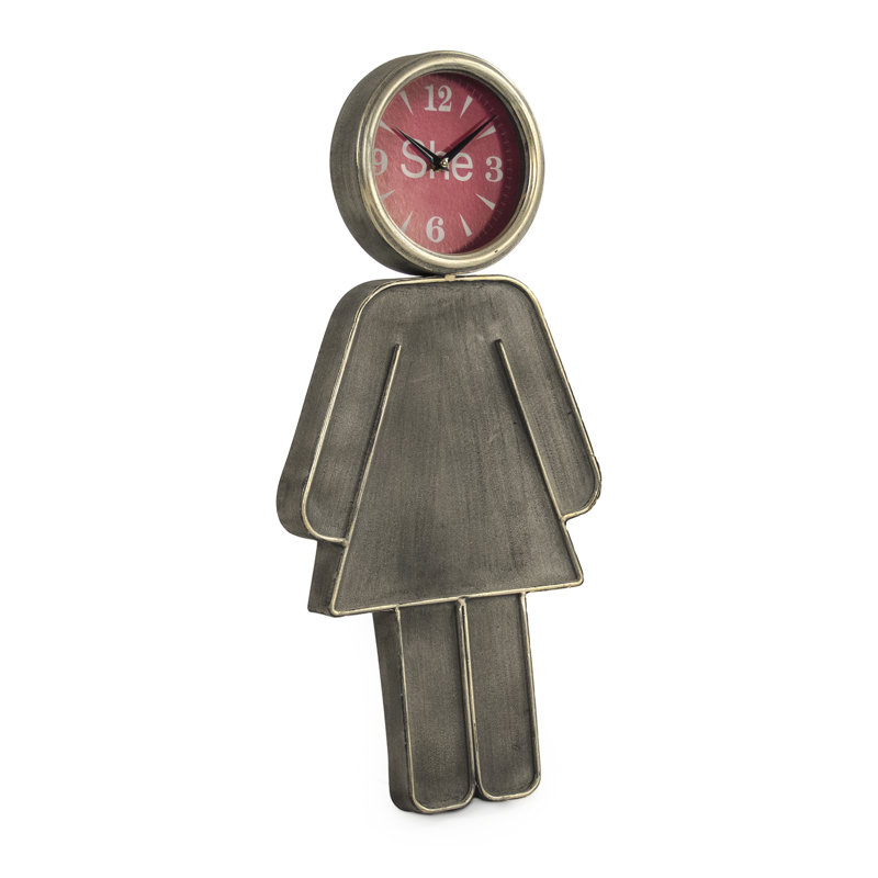 Iosten Metal Analog Wall Clock