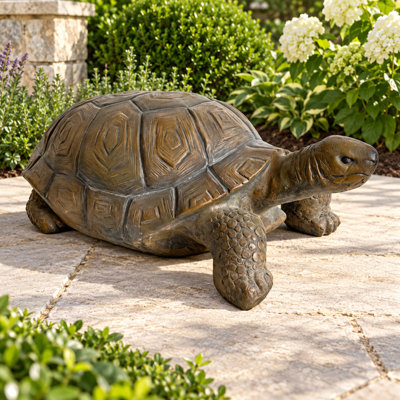 Walking Tortoise Garden Statue