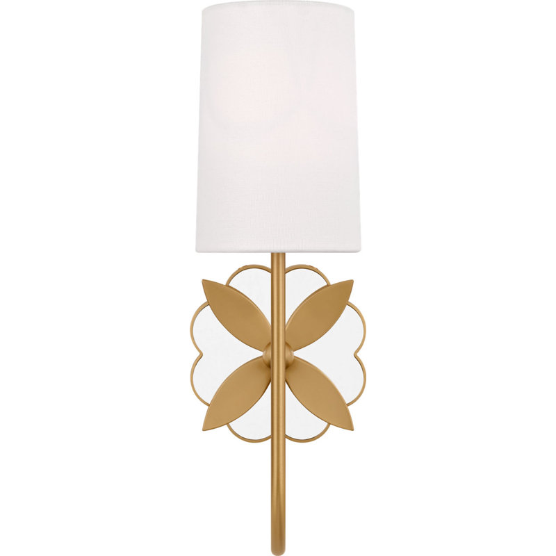 Spencer 14 Sconce, Burnished Brass