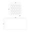 Wooden 2" Hexagon Polished Marble Mosaic Tile