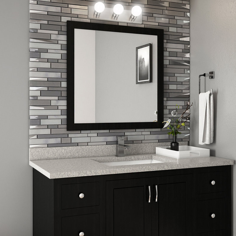 Darrik Dimmable Bath Bar, Satin Nickel, 3
