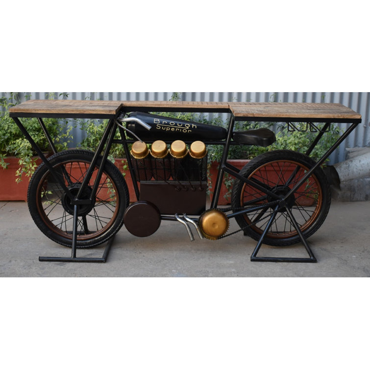 Jaipur Motorbike Console Table Bar | Wayfair.co.uk
