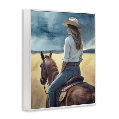 Giclée sur toile vue de campagne, design par Kim Allen