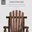 Denev wooden rocking chair