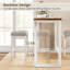 Tabouret de bar et de comptoir Antrice-281739484