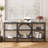 66"Console Table Industrial  Long Sofa Table-1270514724