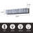 Dimmable Matte Black Led Vanity Bath Bar