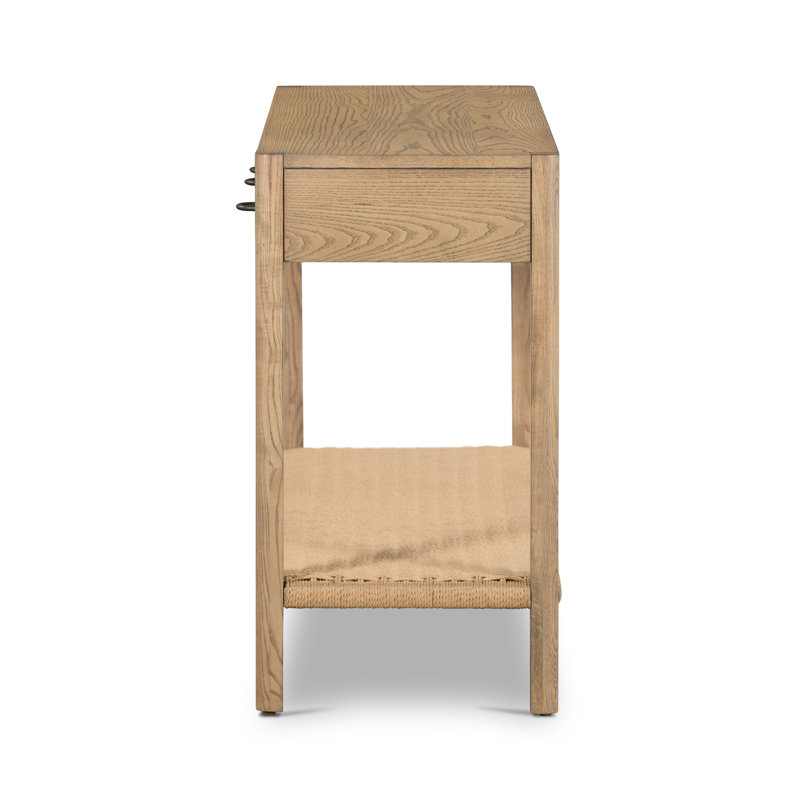 Zuma 55'' W Solid Wood Console Table, Natural Wood