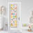 Over-the-Door Shoe Rack for Wardrobes, Kids' Sneaker Storage, Hanging Over-the-Door Shoe Rack with Large Deep Pockets-117095699