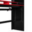 Lit superposé double en bois massif avec bureau à hauteur ajustable, garde-robe, grand rangement et lumière RVB-2141914843
