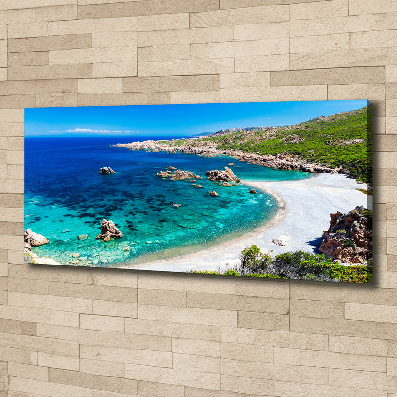 Sea Bay - No Frame Print on Canvas