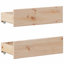 Heinle Solid Wood Storage Bed-493187280-493187281