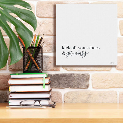 'Kick Off Your Shoes' by Imperfect Dust, Giclee Canvas Wall Art
