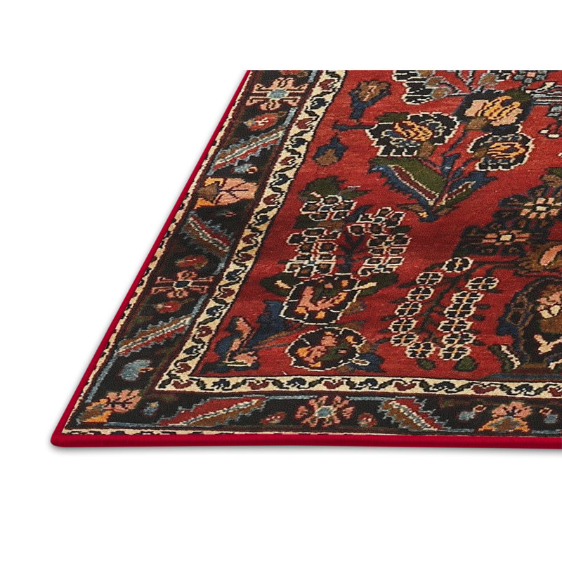 Tapis rouge à motif sud-ouest, Rectangle 5 pi x 7 pi