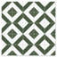 Diagonal Four A 8" x 8" Patterned Wall & Floor Tile-66598932