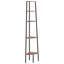 180cm H x 45.5cm W Steel Corner Bookcase-572450080