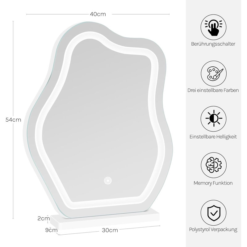 Darese Rectangle Floor Mirror