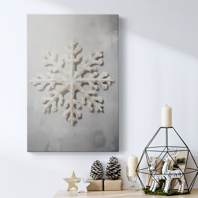 Art des Fêtes de Noël - Toile tendue avec châssis - Série 2-XXXII, H 12 po x l 8 po
