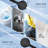 High-Pressure 10-Mode Rainfall Shower Head Combo with Handheld & 78" Hose, Black